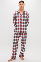 Mens Balmoral Tartan Pajama Set